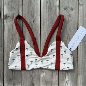 Boys + Arrows Dancin’ Dixie Bikini Top in Lady Liberty